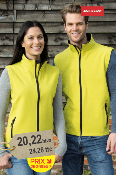 Unisex Printable Softshell Bodywarmer