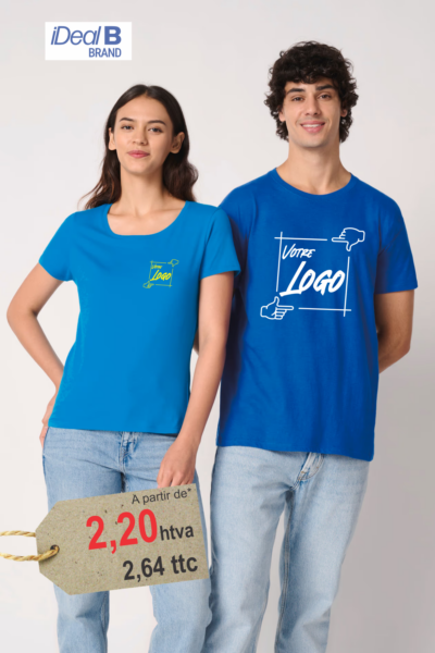T-shirt unisexe iDeal150 - 145gr - Impression